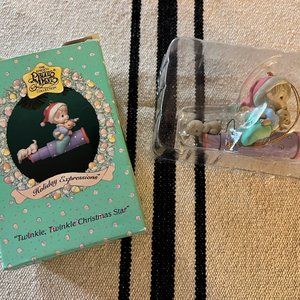 1995 Precious Moments "Twinkle,Twinkle Christmas Star" Tree ornament in box